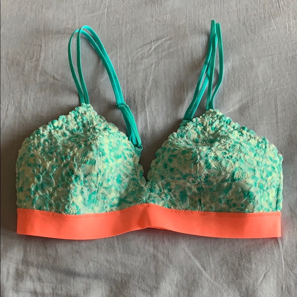 Aerie Flower Lace Bralette